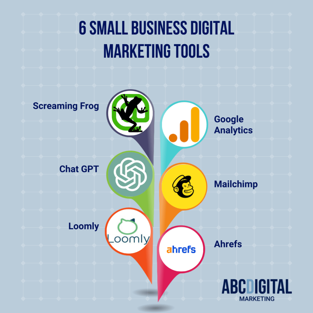 6 Small Business Digital Marketing Tools.